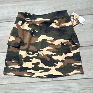 Camouflage Mini Skirt